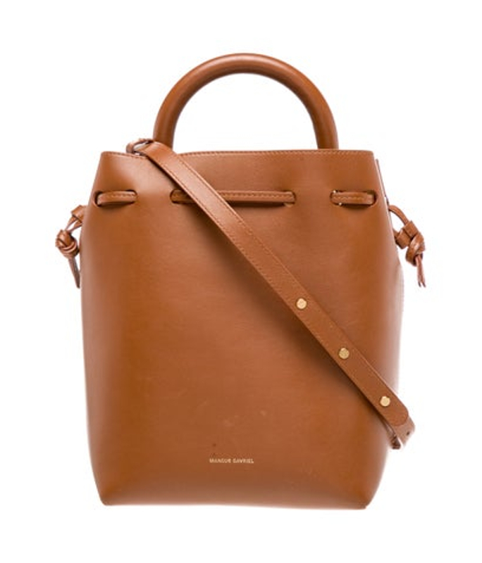 Mansur Gavriel Gavriel Leather Top Handle Bag