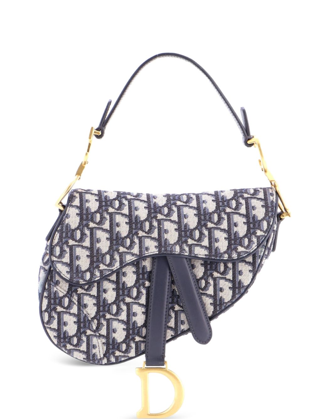 Saddle Handbag Oblique Canvas Mini shoulder bag
