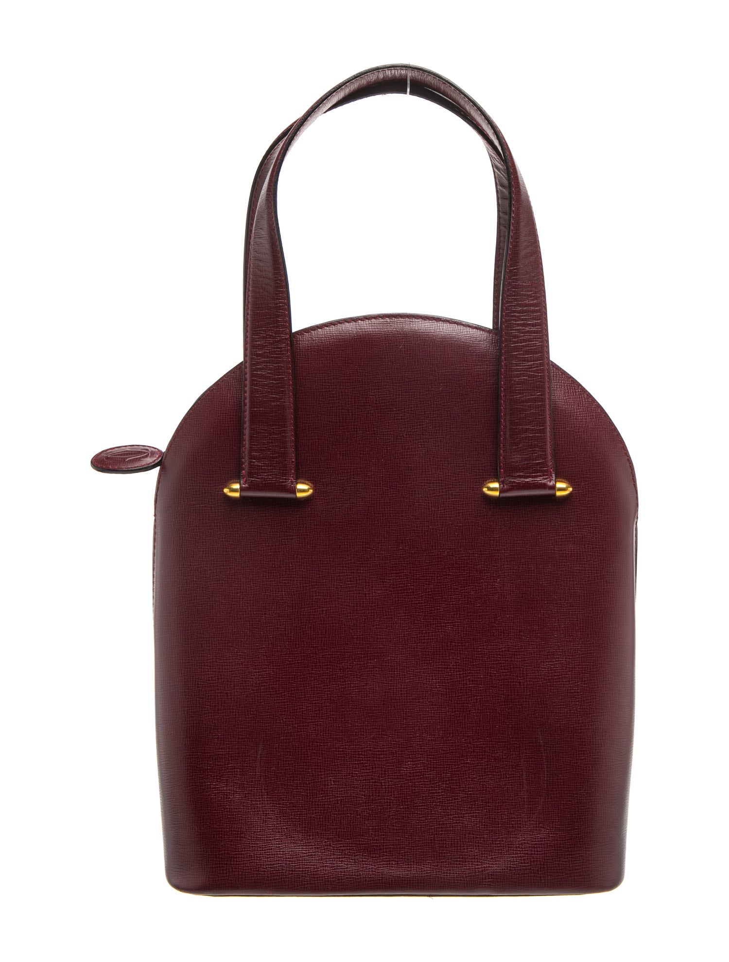 Cartier Leather Top Handle Bag