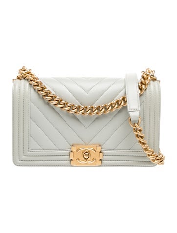 Medium Chevron Boy Bag