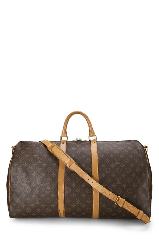 Monogram Canvas Keepall Bandouliere 55