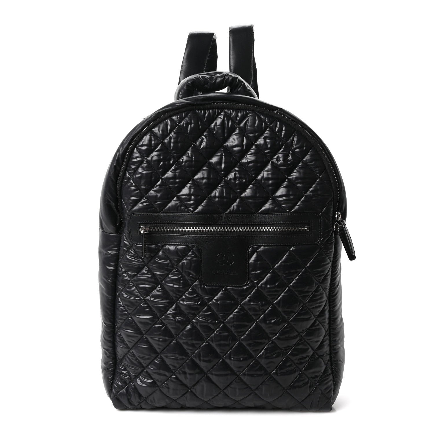 Chanel Nylon Quilted XL Coco Cocoon Backpack Black