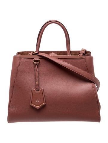 Fendi Saffiano Leather 2Jours