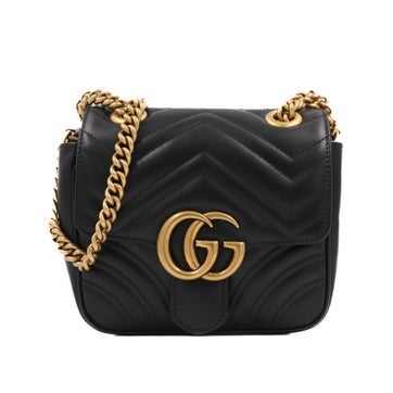 Leather GG Marmont Mini