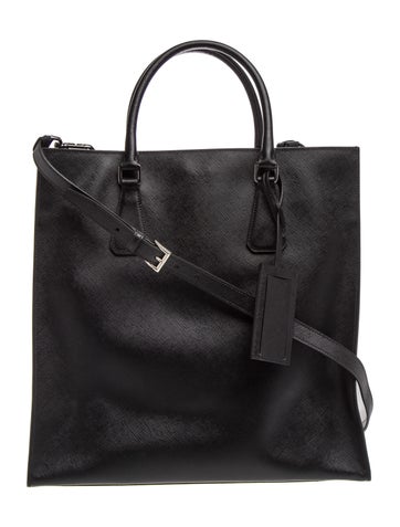 Saffiano Leather Tote