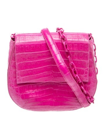 Crocodile Crossbody Bag