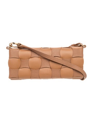 Polene Leather Shoulder Bag