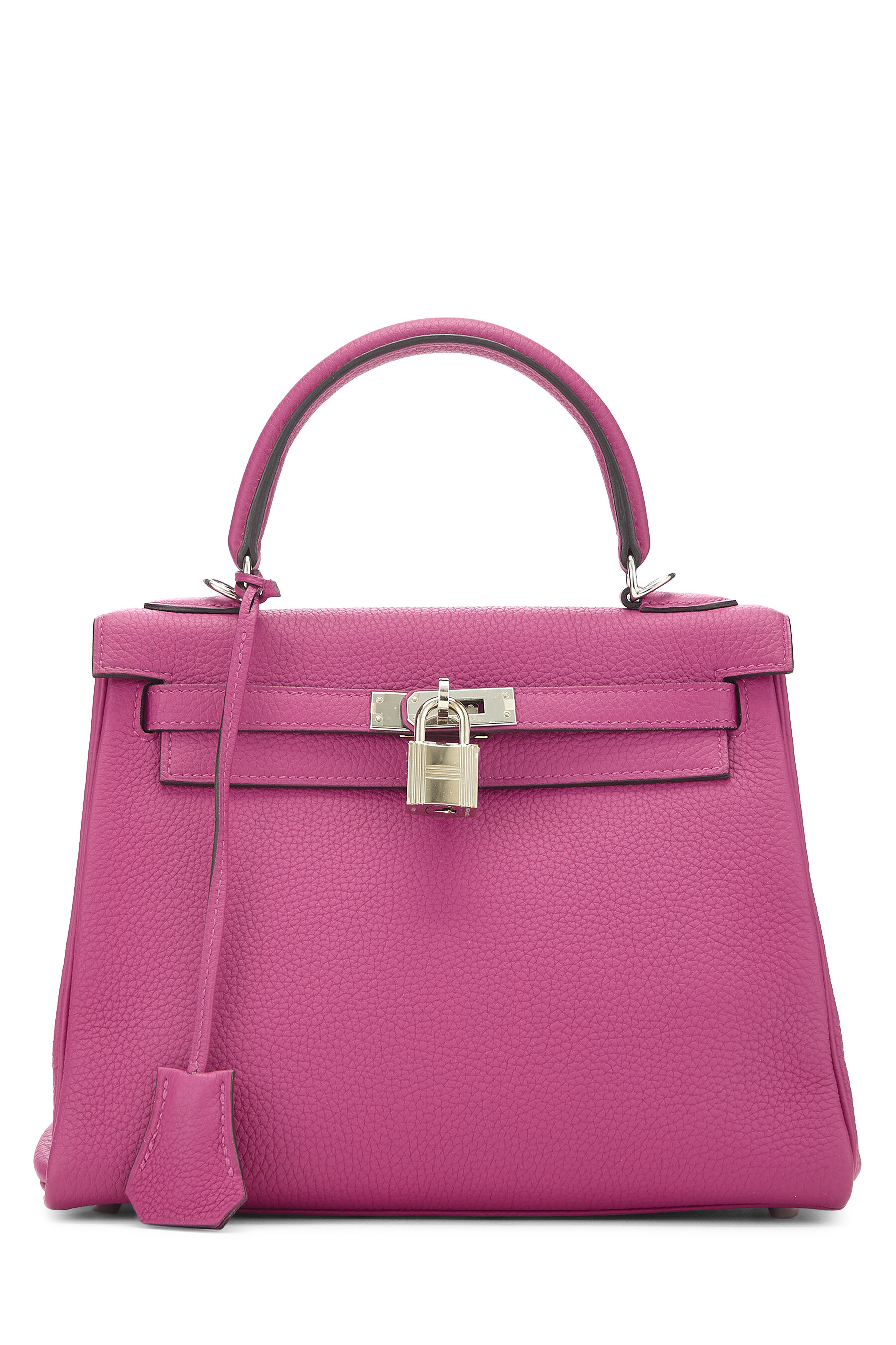 Hermes Rose Purple Togo Kelly Retourne 25