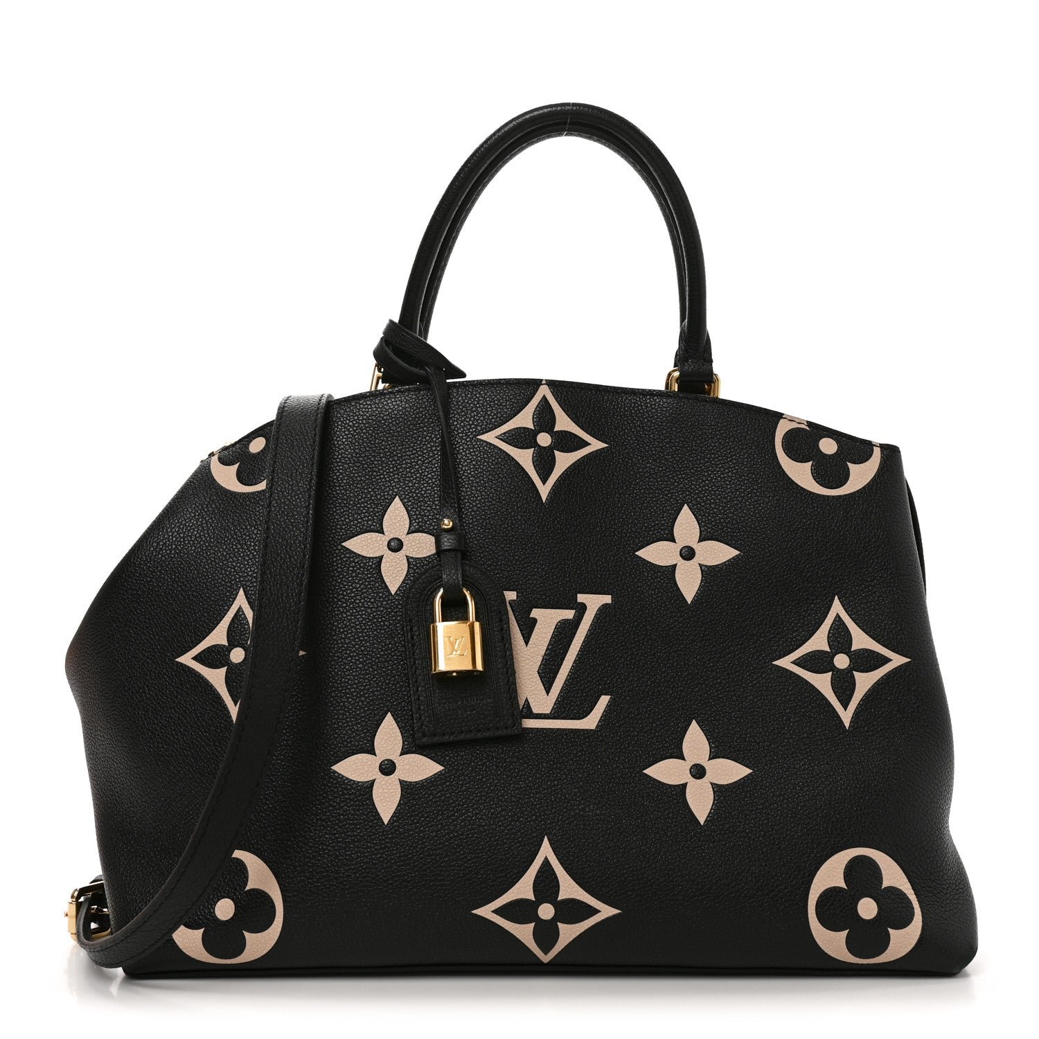 Louis Vuitton Empreinte Monogram Giant Grand Palais Black Beige