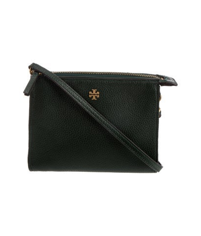 Tory Burch Burch Leather Messenger Bag