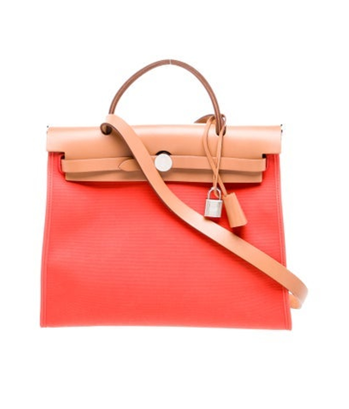 Hermes Toile Vache Hunter Herbag Zip 31