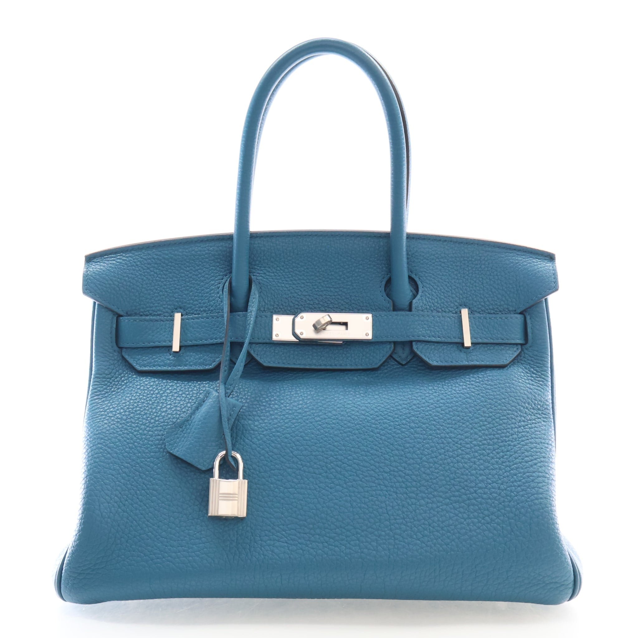 Hermes Bleu Izmir Togo Birkin 30