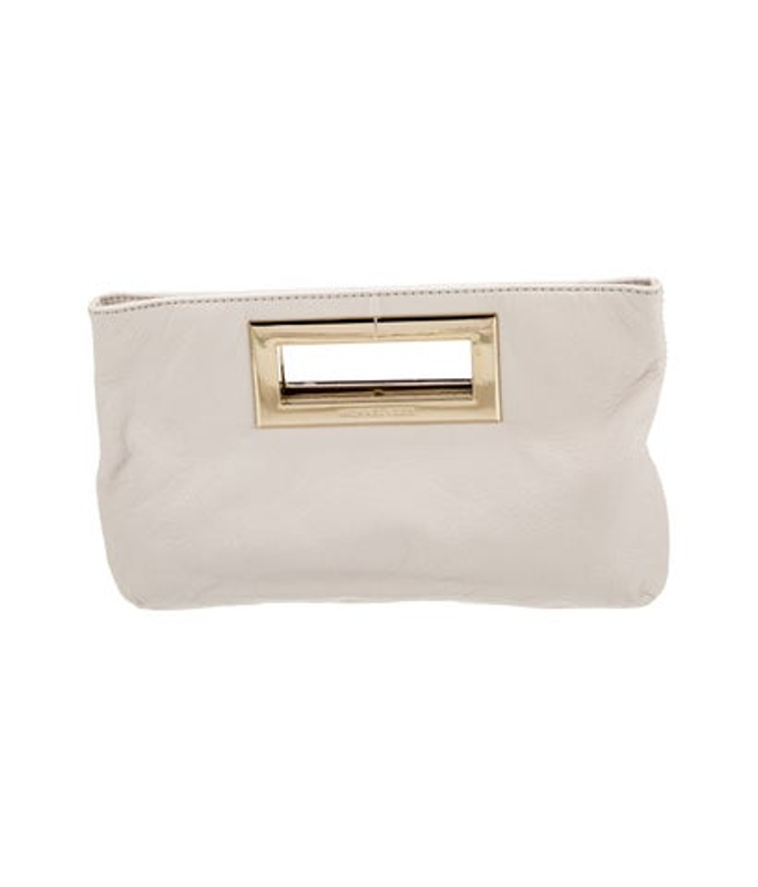 Michael Michael Kors Michael Kors Leather Clutch