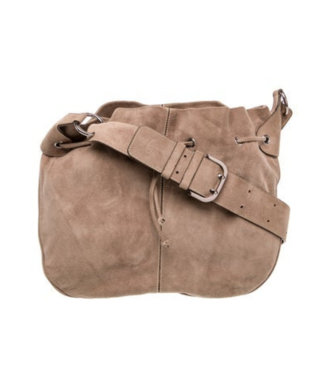 Tod's S Suede Shoulder Bag