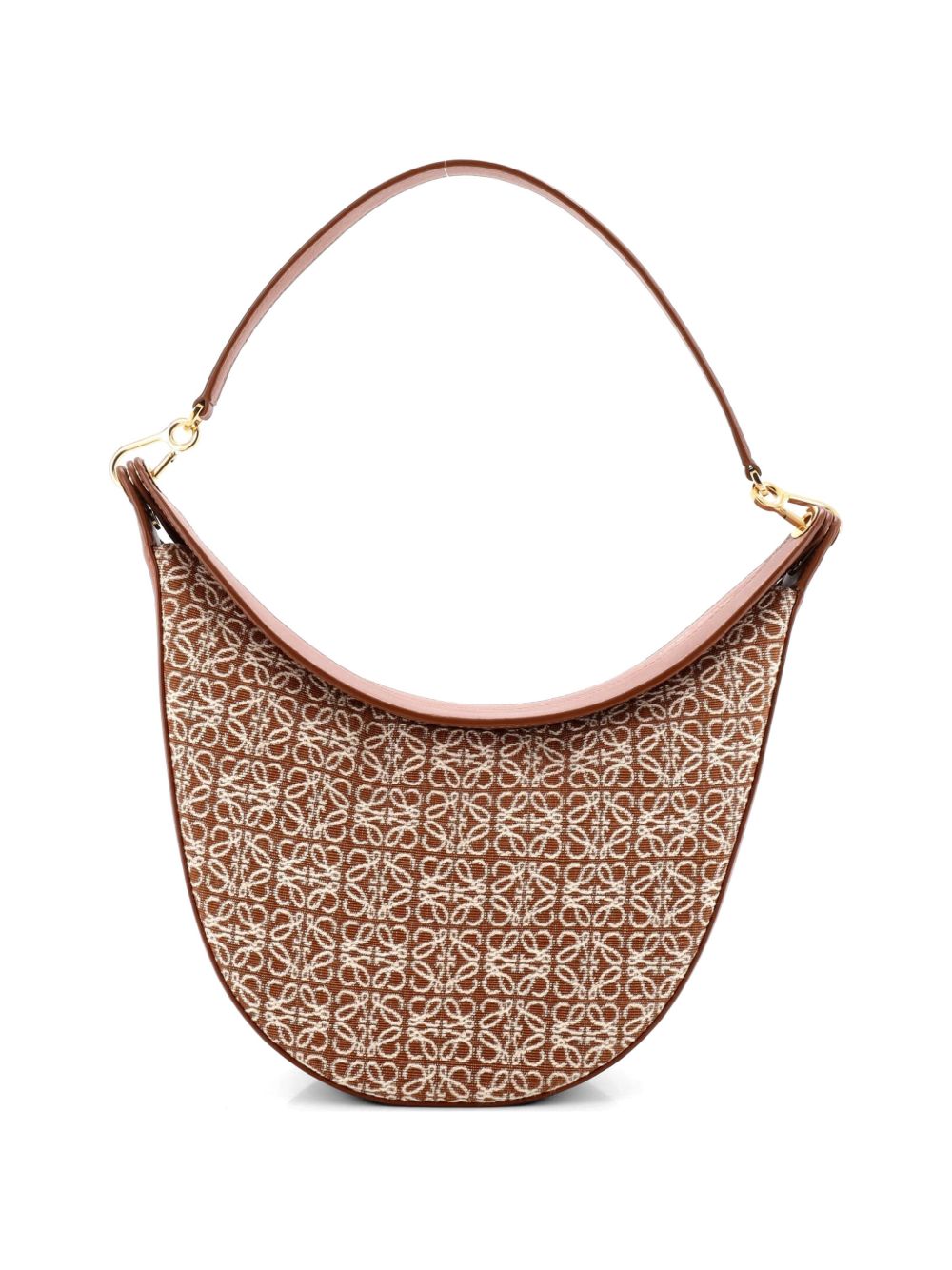Luna Anagram Jacquard hobo bag