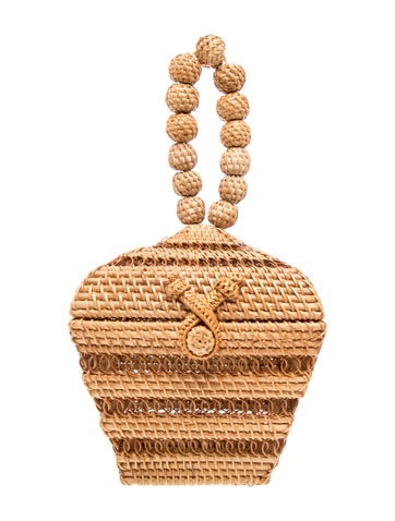 Straw Bucket Bag w/ Tags