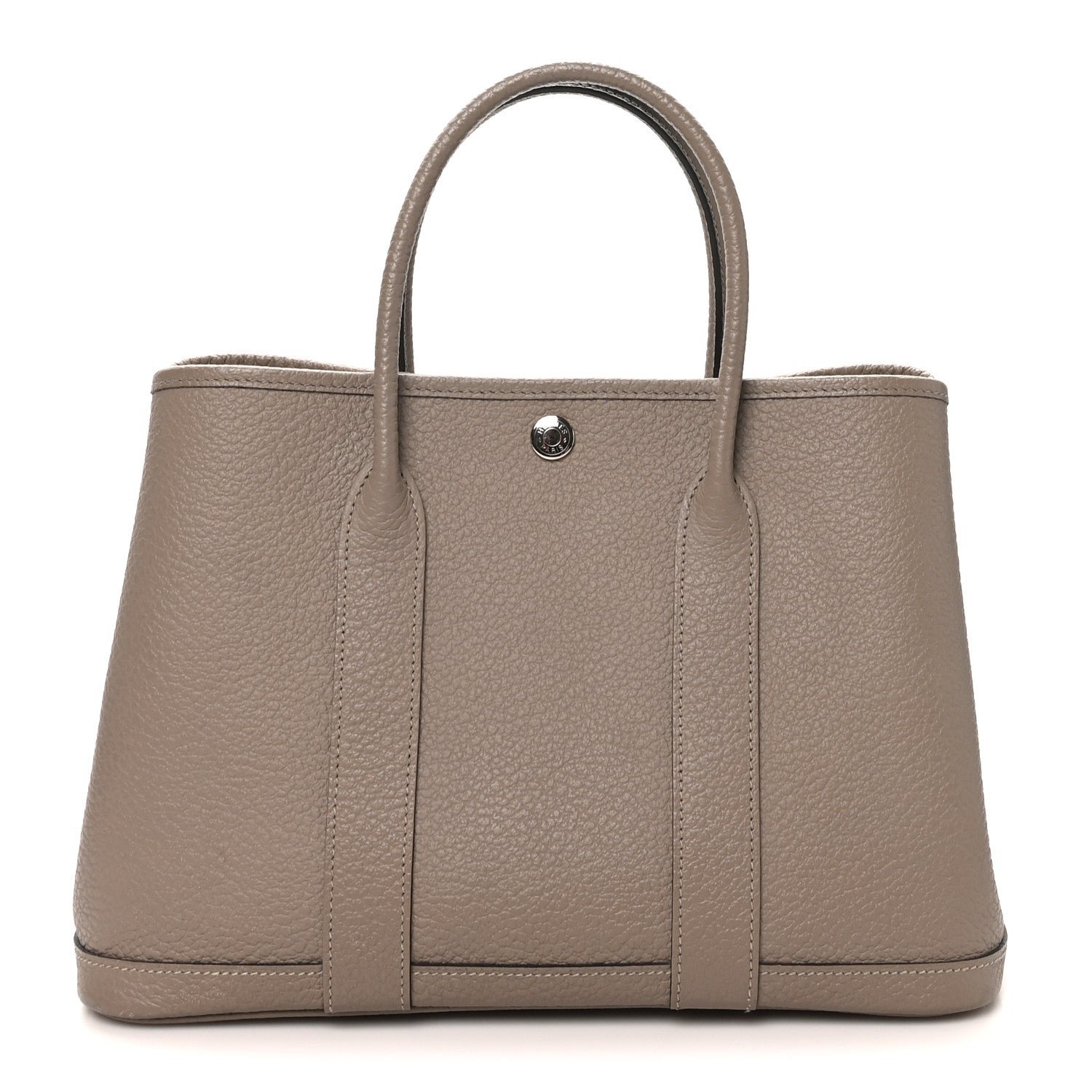 Hermes Vache Country Garden Party 30 TPM Gris Asphalte