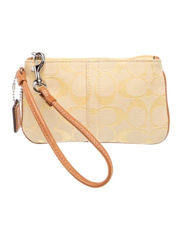 Coach Canvas Clutch