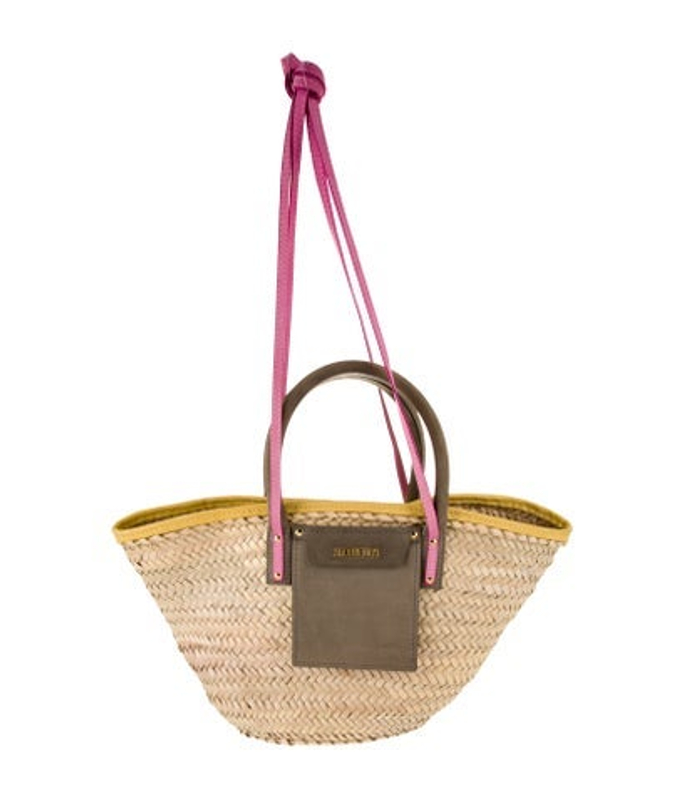 Jacquemus Straw Top Handle Bag