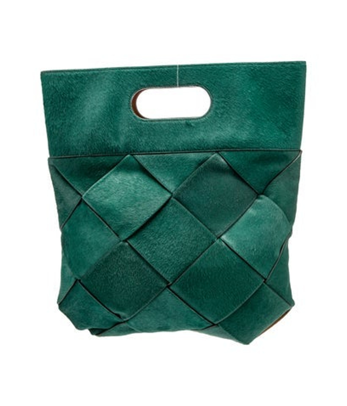 Bottega Veneta Veneta Ponyhair Top Handle Bag