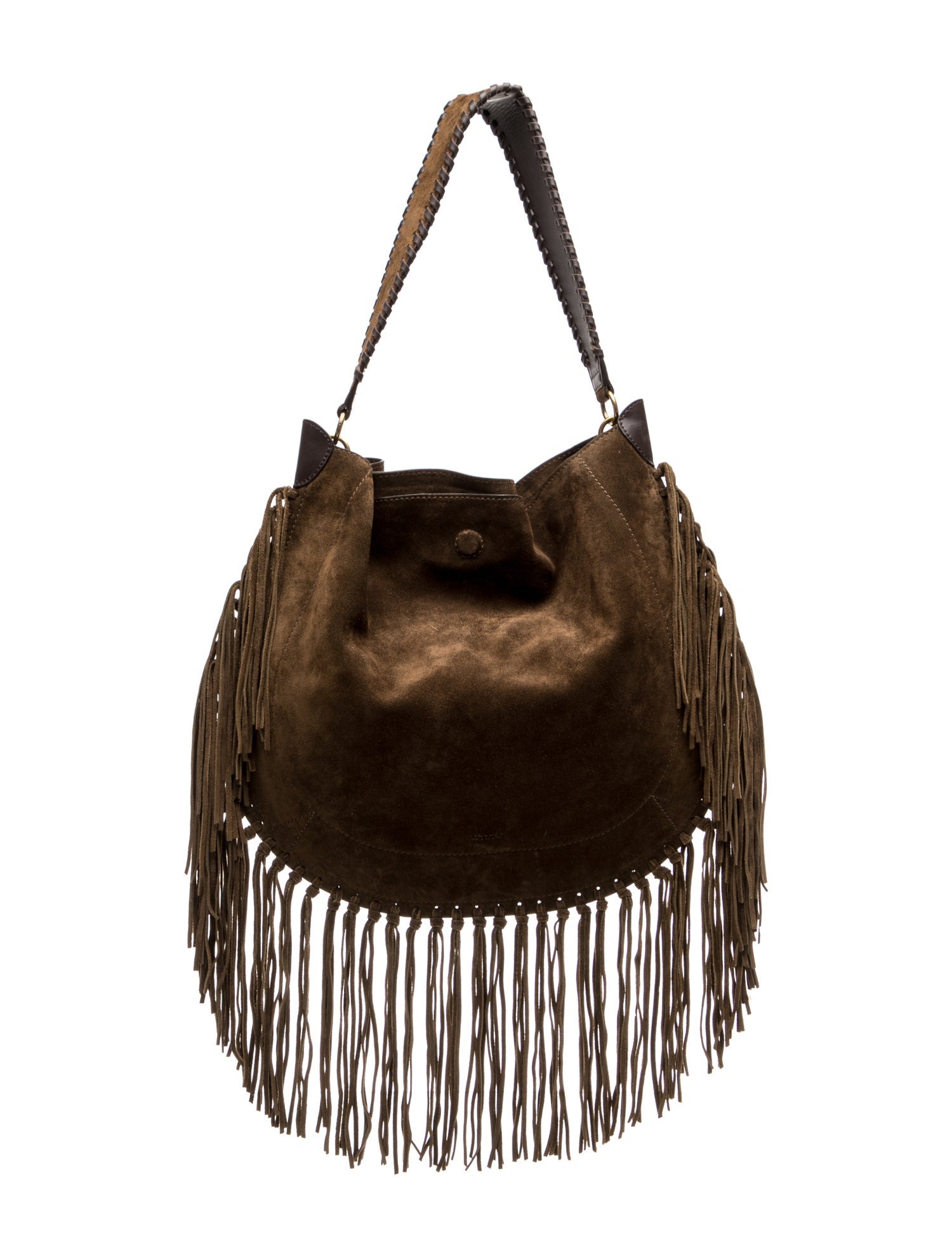 Suede Shoulder Bag
