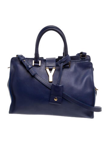 Leather Y Cabas Small