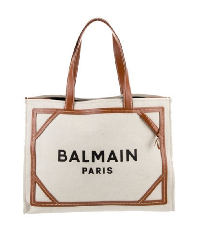 Balmain Canvas Tote