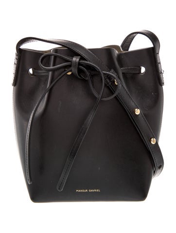 Mansur Gavriel Leather Bucket Bag