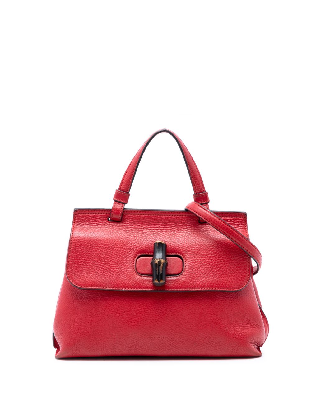 2000-2015 Small Leather Bamboo Daily satchel