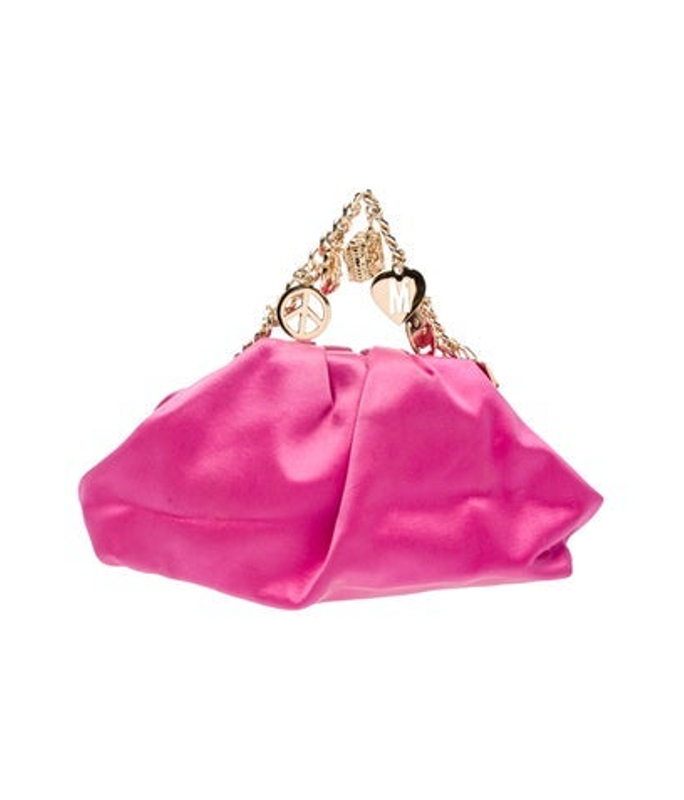 Moschino Satin Top Handle Bag