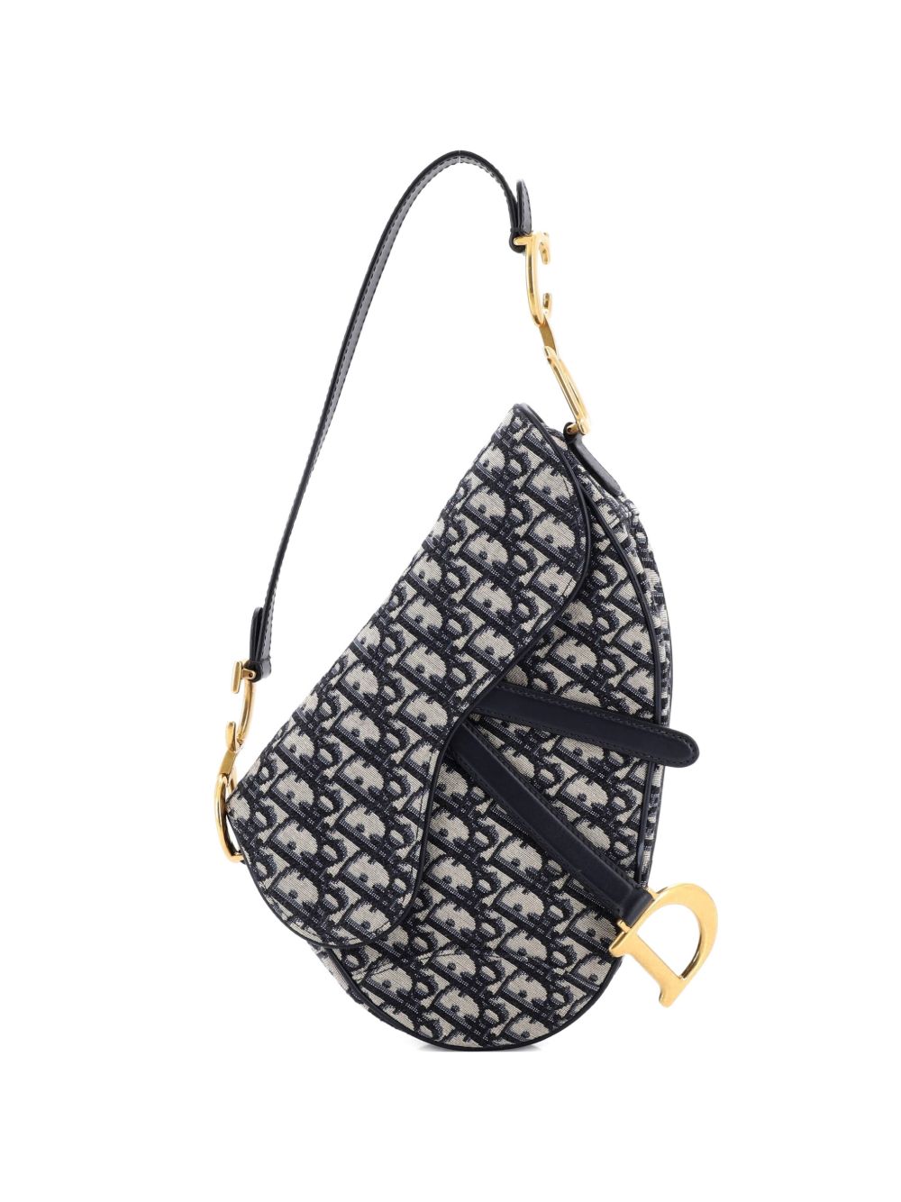 Saddle Handbag Oblique Canvas Medium shoulder bag