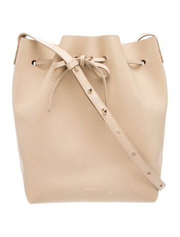 Leather Bucket Bag