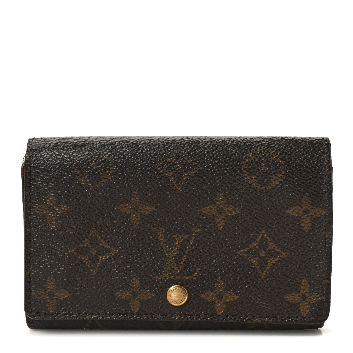 Louis Vuitton Monogram Porte-Monnaie Tresor Wallet