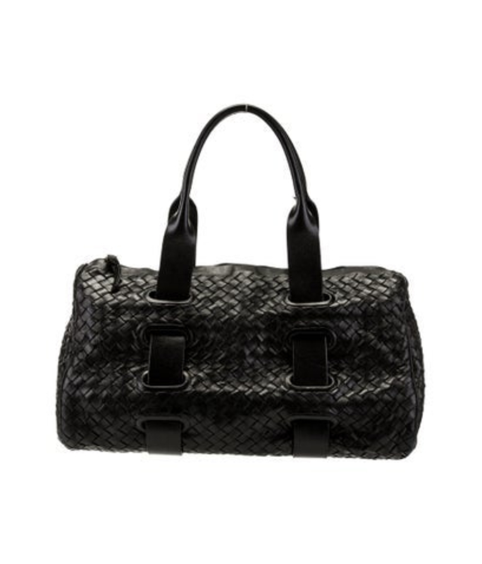 Bottega Veneta Veneta Intrecciato Accordian Satchel Vintage