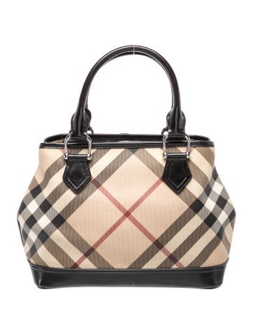 Super Nova Check Top Handle Bag