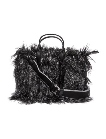 Faux Fur Top Handle Bag w/ Tags
