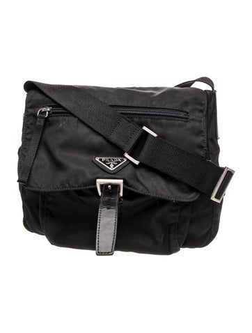 Tessuto Nylon Messenger Bag
