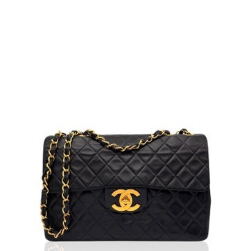 Calfskin Single Flap Jumbo