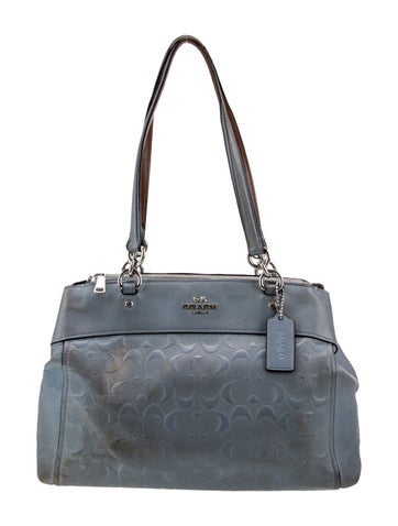 Coach Leather Shoulder Bag