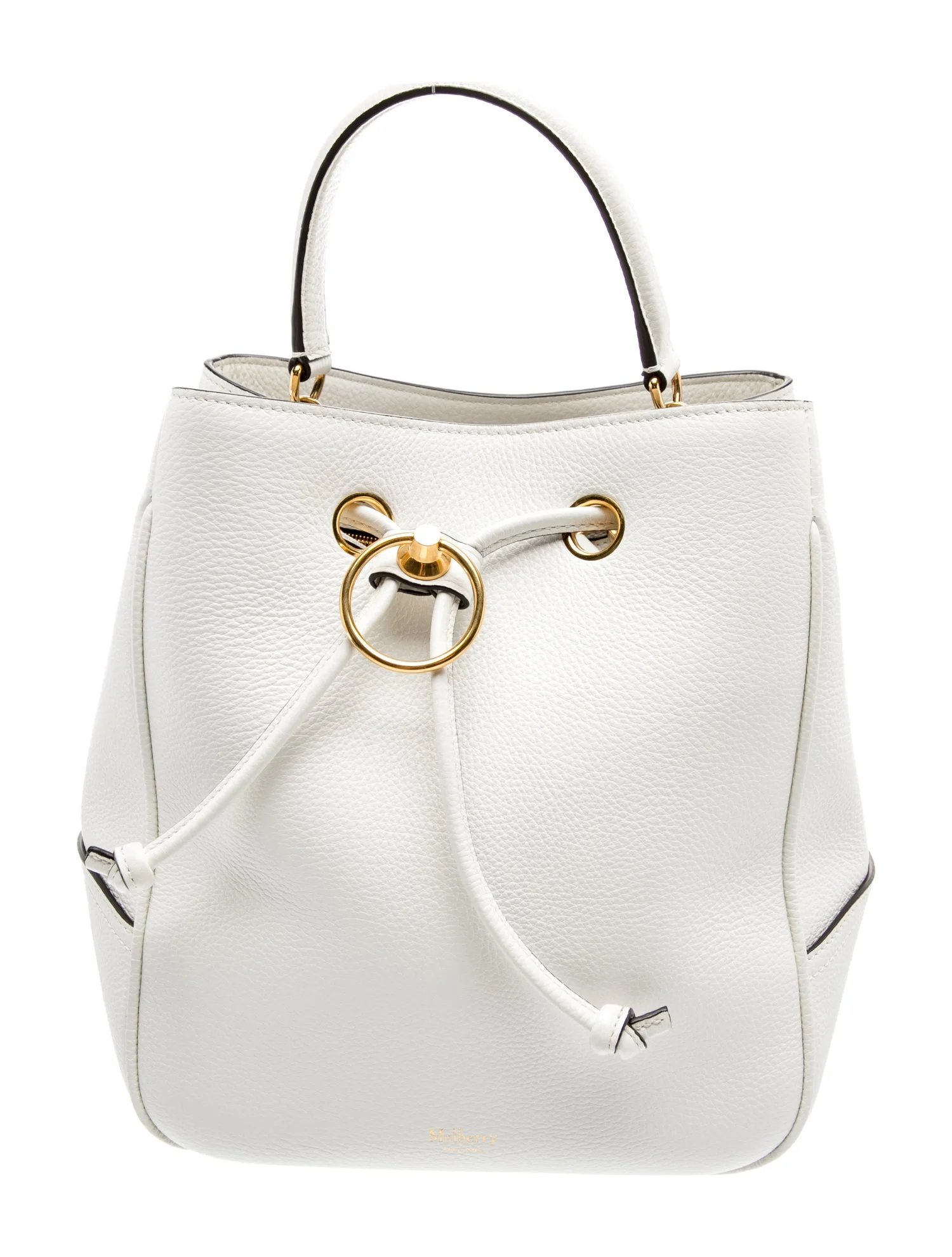Leather Bucket Bag