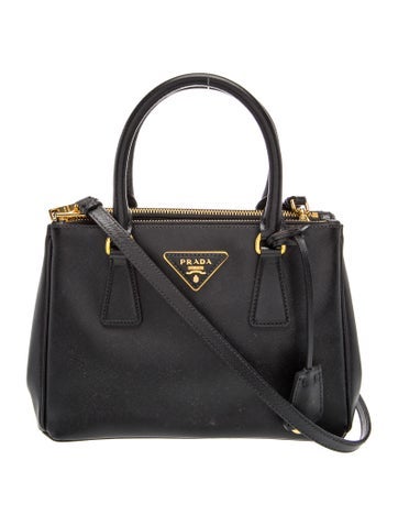 Enameled Metal Triangle Galleria Double Zip Mini