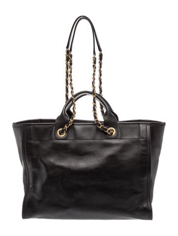 Leather Medium Deauville Tote