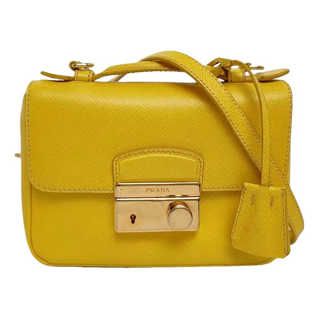 Leather crossbody bag