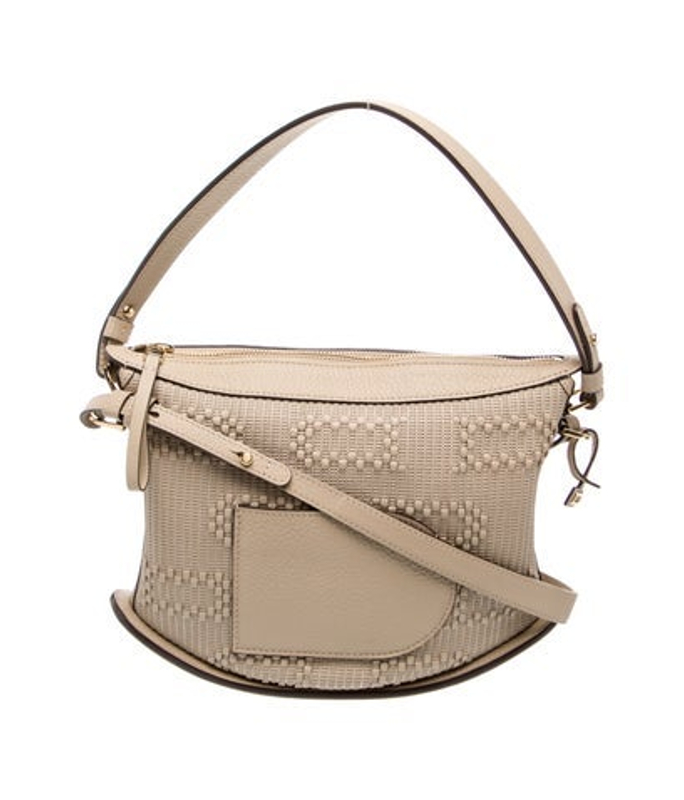 Delvaux Leather Pin Swing Toile De Cuir W Tags