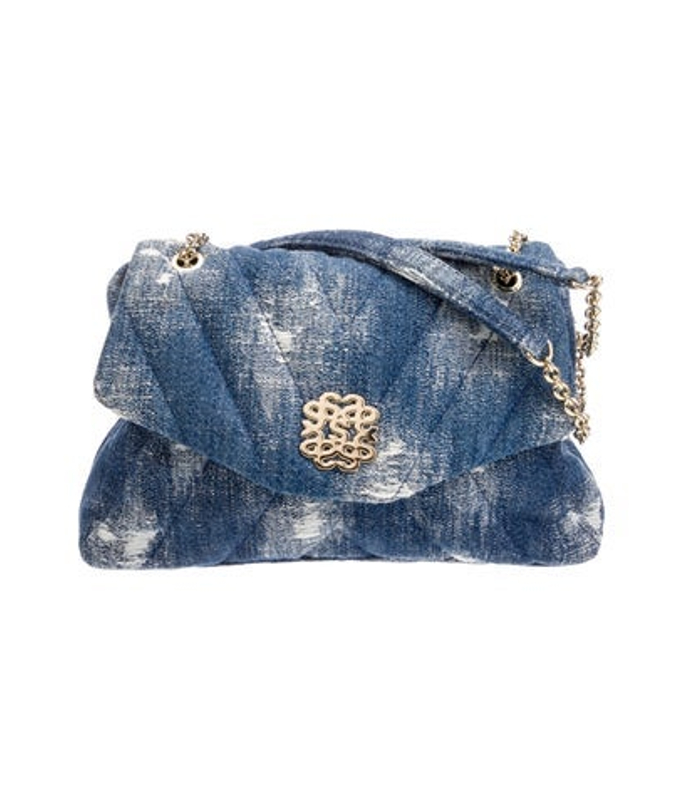 Sandro Denim Shoulder Bag