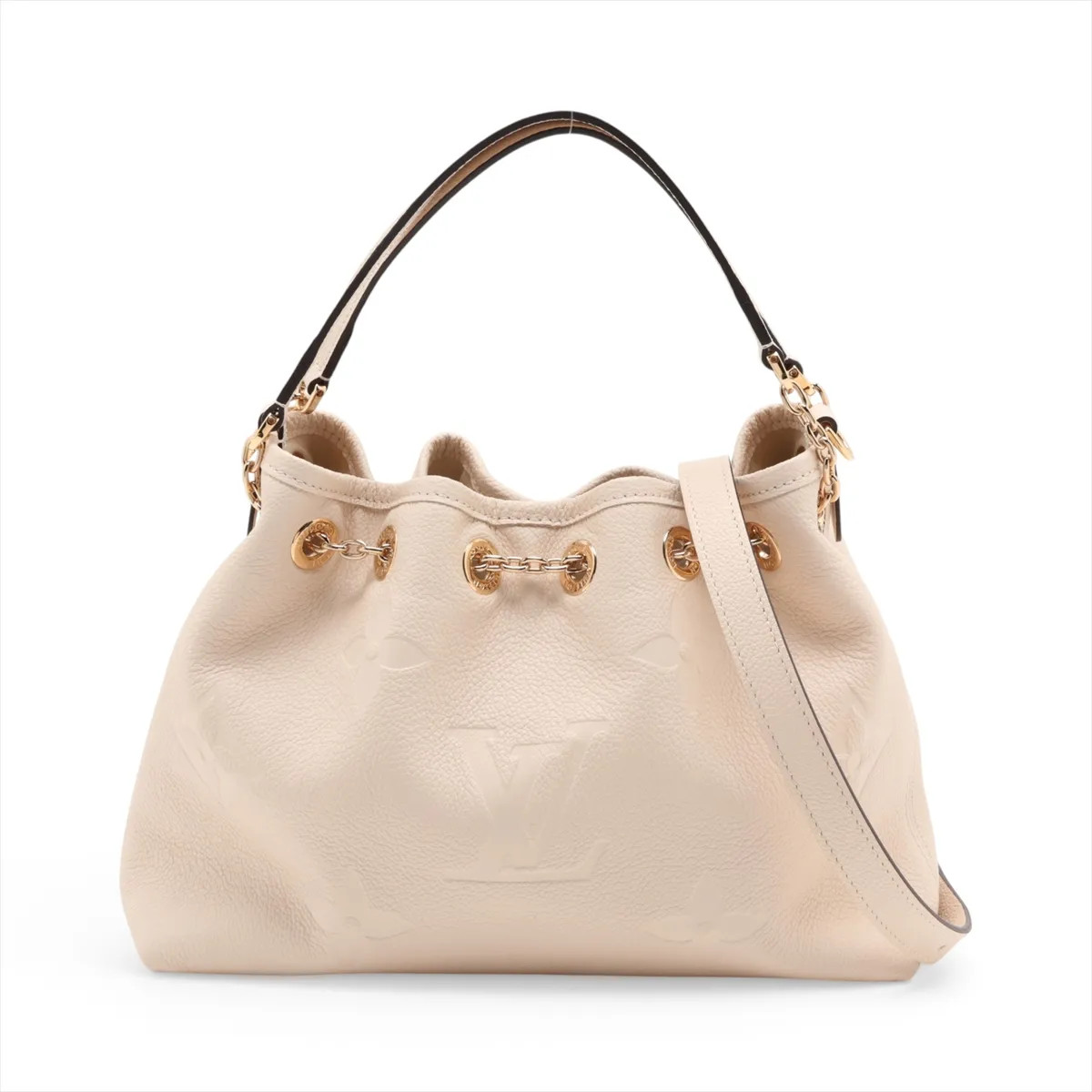 Louis Vuitton Monogram Empreinte LV bundling M25452 White There was an RFID resp