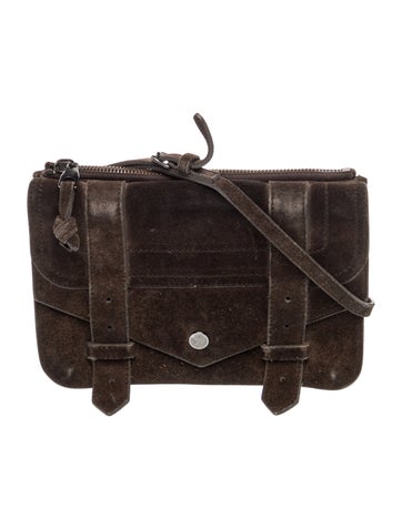 Suede Crossbody Bag