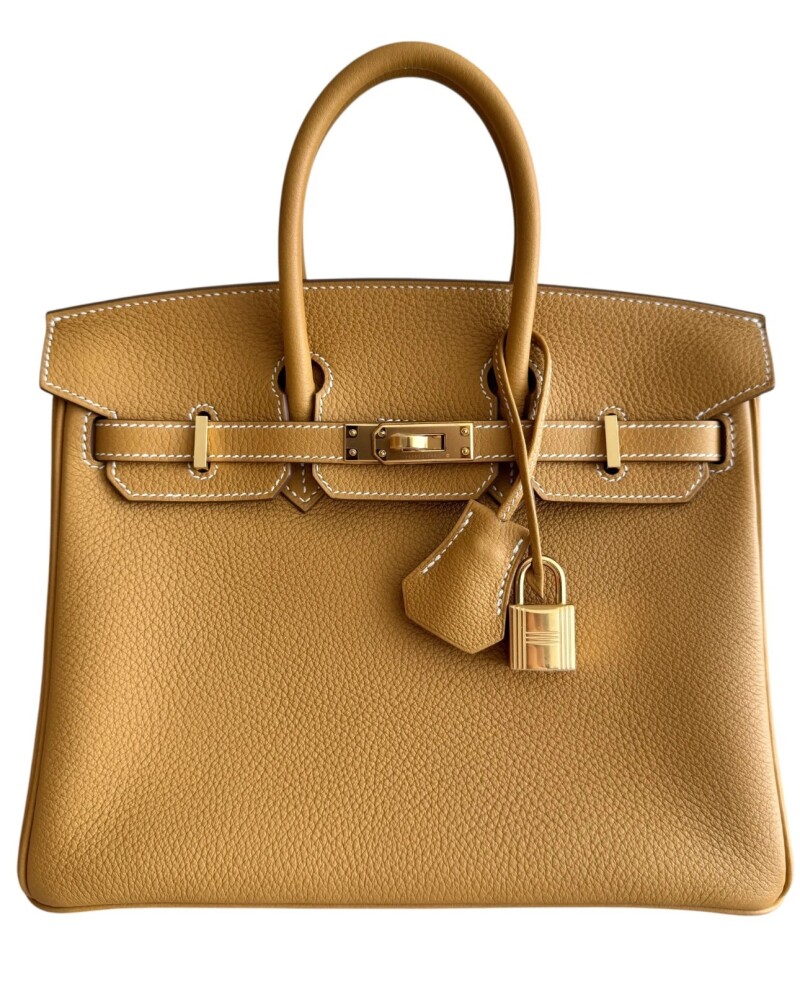 Naturel Sable Togo Birkin 25 Gold Hardware, 2025