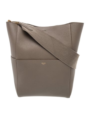 Leather Seau Sangle Large