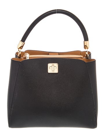 Leather Top Handle Bag